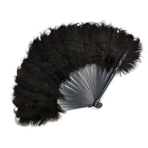 Antique Ostrich Feather Fan Housatonic Trading Co