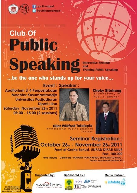 Seminar Public Speaking