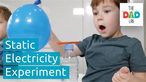 Simple Static Electricity Experiment For Children Youtube