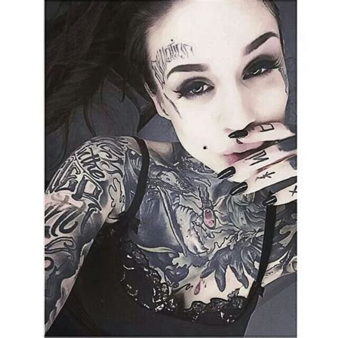 monami frost girl with tattoo full body tattoo beauty tattoos
