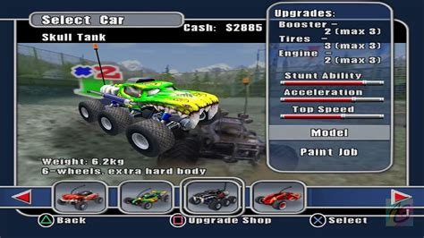 Smash Cars Ps2 All Cars Hd 60fps Youtube