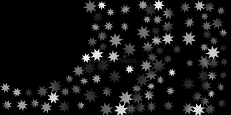 Abstract Silver Star Of Confetti Stock Vector Illustration Of