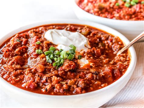 The Best No Bean Turkey Chili The Whole Cook