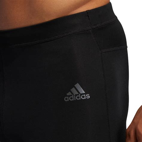 Adidas Own The Run Mens Short Running Tight Black The Running Outlet