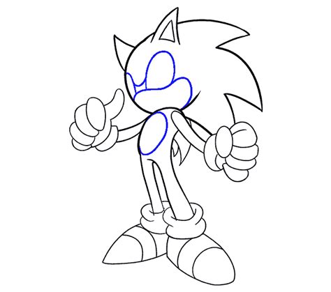How To Draw Sonic 2