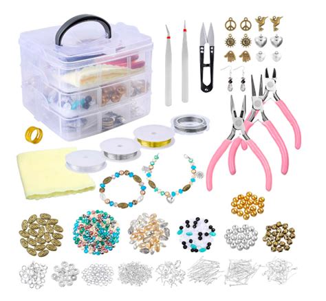 Jewelry Making Starter Kit Jewelry Making Supplies Jewelry Crafting Kit