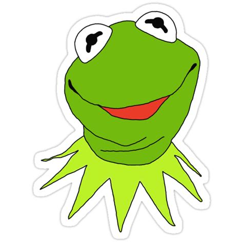 Kermit The Frog Stickers By Julimari Redbubble