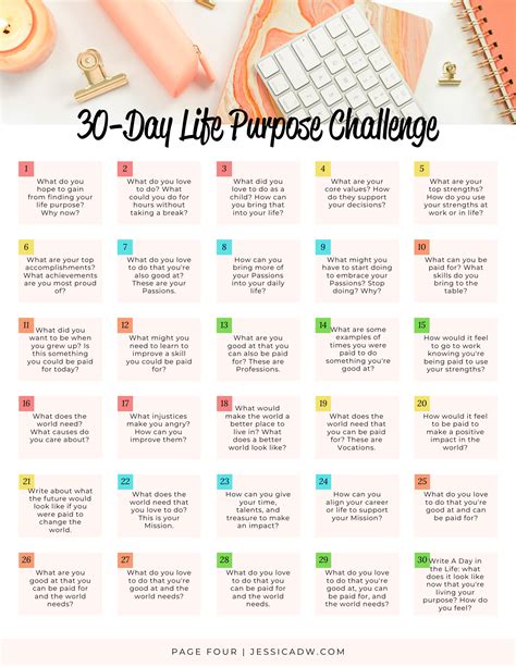 15 Of My Favorite 30 Day Challenges — Bright Space Coaching Stress