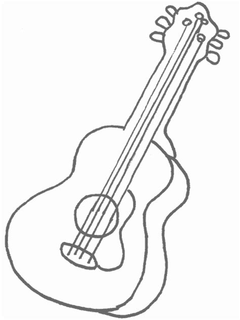 Guitar Coloring Pages To Print