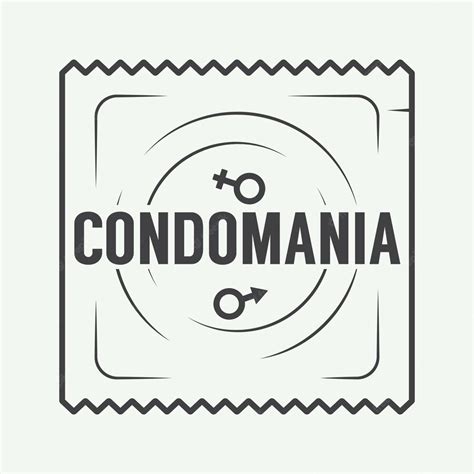 Premium Vector Vintage Condoms Or Sex Labels Logo Badge And Design Elements Vector