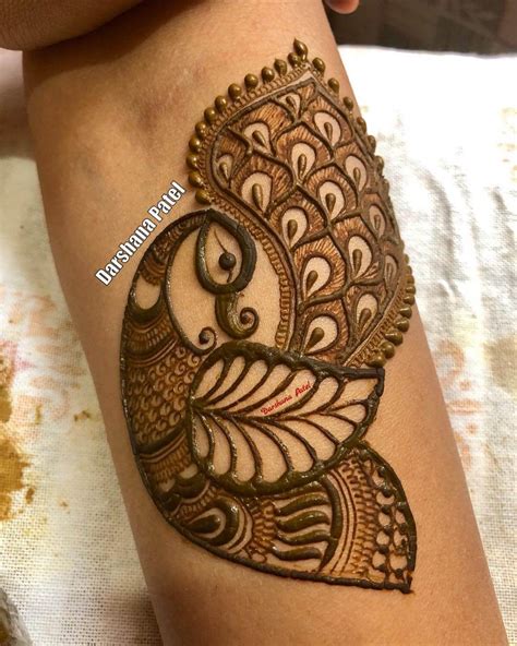 Peacock Mor Mehndi Designs For Hands And Legs K4 Fashion