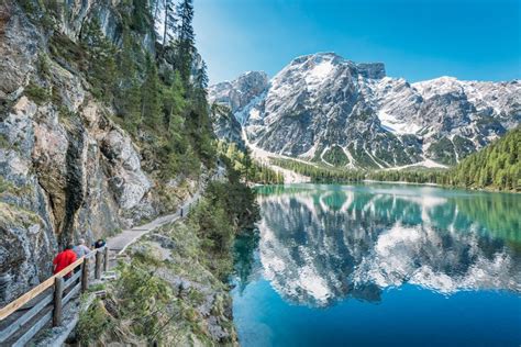 A Place To Visit Lago Di Braies In Italy