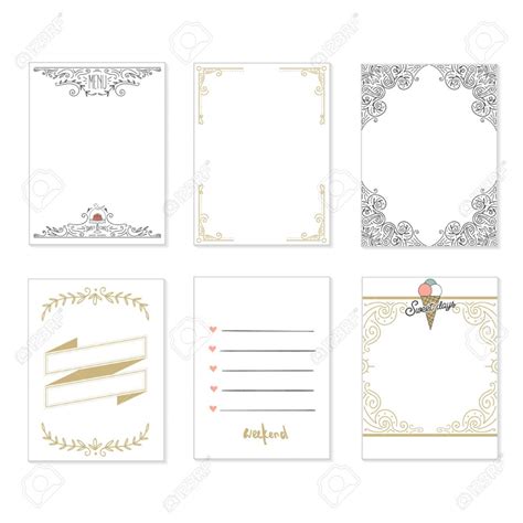 Cute Printable Note Cards