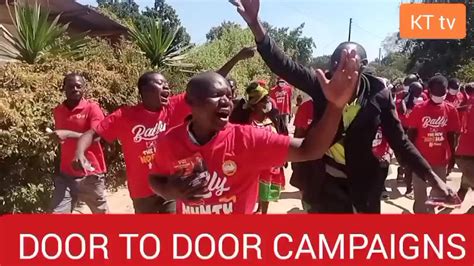 video focus door to door campaigns in itimpi ward of chimwemwe constituency with honourable