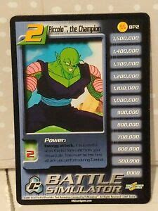 Maybe you would like to learn more about one of these? DBZ Dragon Ball Z CCG Piccolo the Champion NM Cell Saga BP2 | eBay