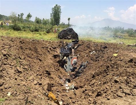 Iafs Mig 21 Crashes In Kashmir Pilot Dead India Today