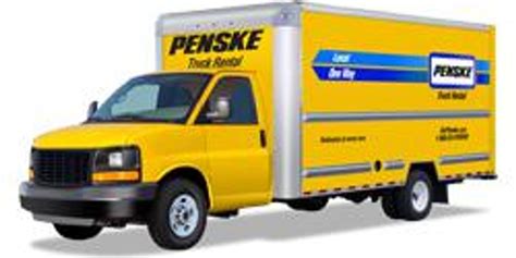 16 Foot Box Truck Rental Penske Truck Rental