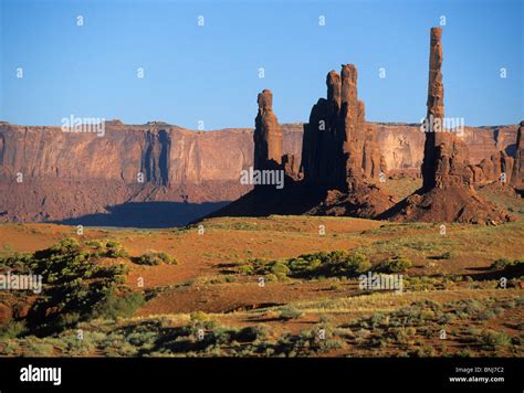 Usa Arizona Western Scenery Rock Towers Monument Valley North America