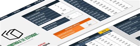 Planilha Excel De Controle De Estoque Zeplanilha