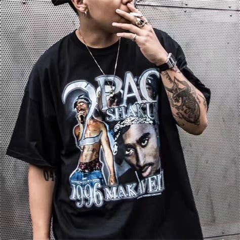 Tupac 2pac T Shirts 2018 New Men Women Hip Hop Rap Harajuku Thug Life T
