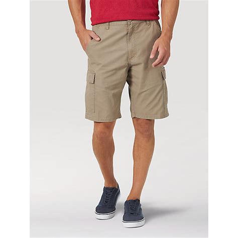 Wrangler® Mens Five Star Premium Ripstop Cargo Short Mens Shorts By