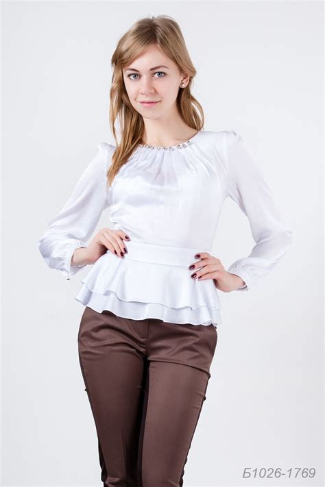 White Satin Fitted Blouse Fitted Blouses Blouse Fashion