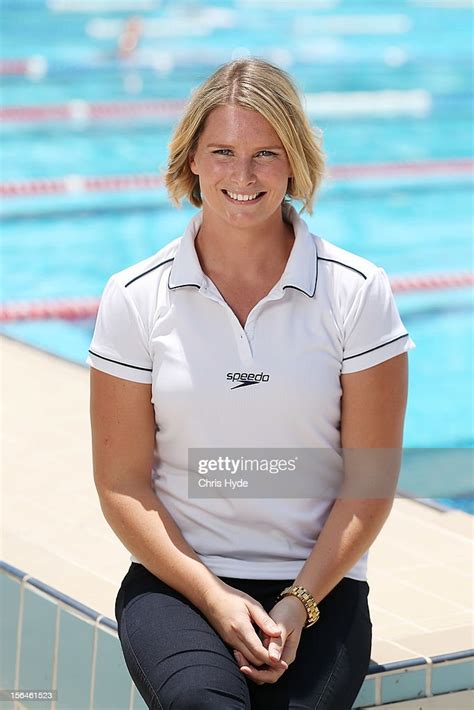 Australian Swimmer Leisel Jones Poses For A Photograph During A Press News Photo Getty Images