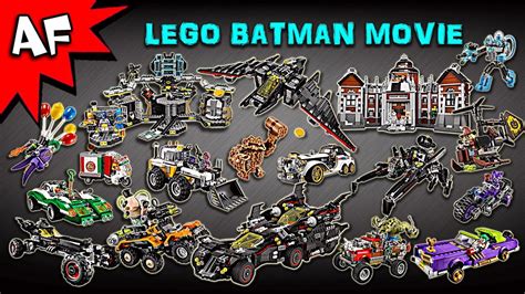 Every Lego Batman Movie Set Complete 2017 Collection Youtube