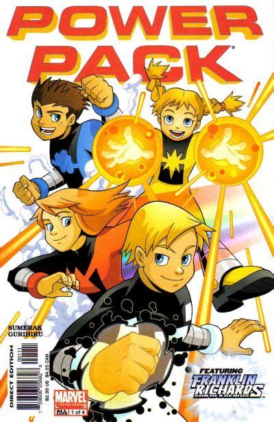 Power Pack Vol 3 1 By Gurihiru Marvel Comics Power Pack
