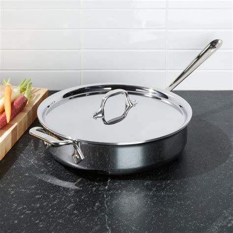Like all misen stainless steel cookware, this. All-Clad d3 Stainless Steel 3-Qt. Saute Pan with Lid ...