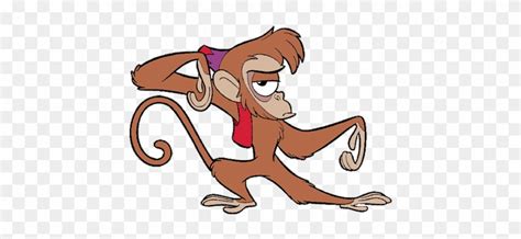 Disney Clipart Monkey Abu From Aladdin Free Transparent Png Clipart