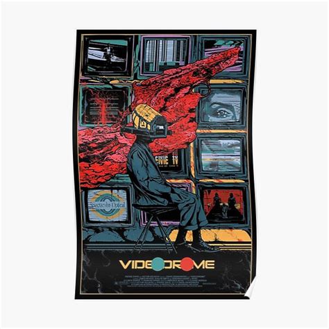Videodrome Poster Poster For Sale By Wandawarf Redbubble