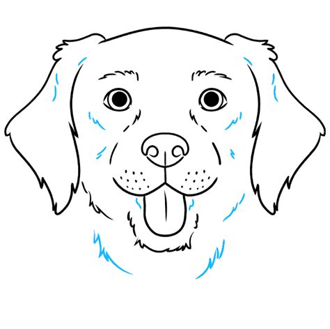 How To Draw A Dog Head Really Easy Drawing Tutorial