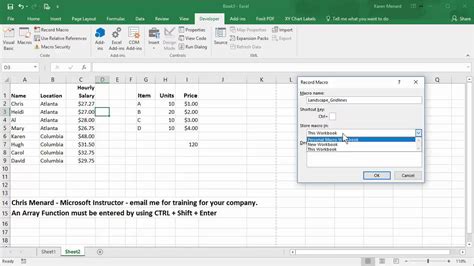 Macro For Printing Multiple Worksheets In Excel