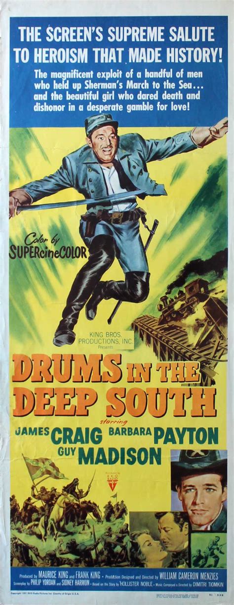 Drums In The Deep South 1951