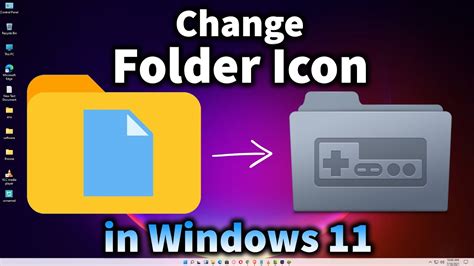 How To Change Your Windows 11 Folder Icons Youtube