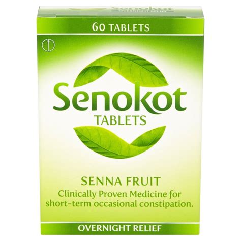 Senokot Natural Senna Tablets 60 Per Pack From Ocado