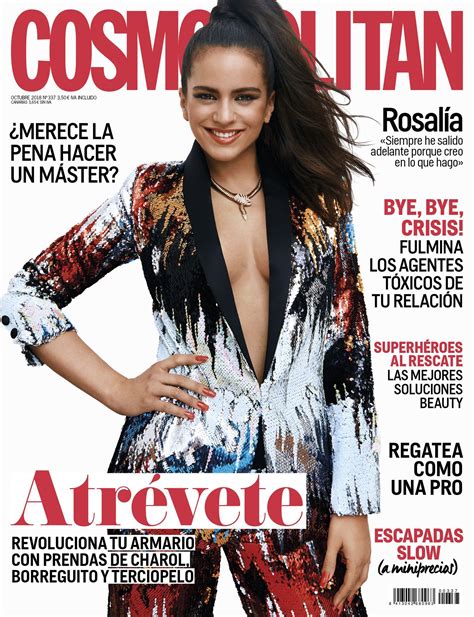 Rosalía Portada De Cosmo Octubre Revistas De Moda Fotos De Revistas
