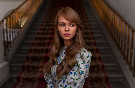 Girl Russian Anastasiya Scheglova Blonde Model Wallpaper