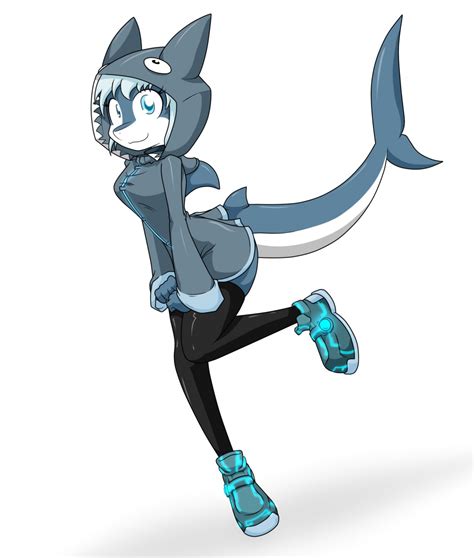 A Cute Shark Girl Appears By Kaostheory901 Fur Affinity Dot Net