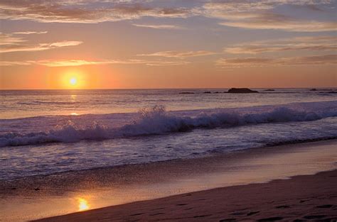 Vibrant Sunset At Laguna Beach