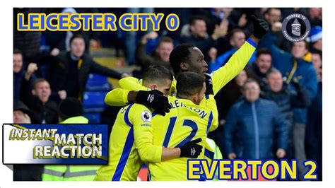 Premier league match leicester vs everton 16.12.2020. The Belgians Are Back | Leicester City 0-2 Everton ...