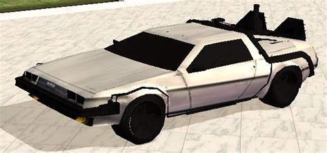 Mod The Sims Mesh Ep Ready Back To The Future Delorean