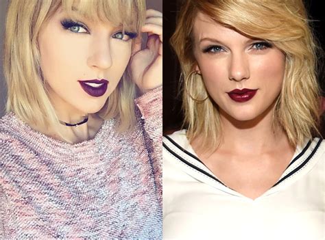 Taylor Swift From Celebrities And Their Non Famous Look Alikes E News