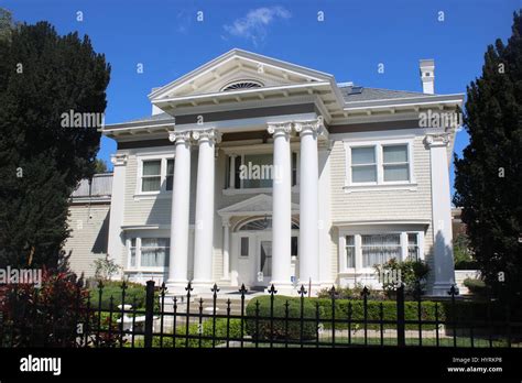 Goosen Mansion Built 1910 Fairfield California Stock Photo Alamy