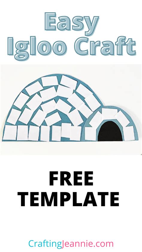 Make This Easy Igloo Craft For Preschool It S The Perfect Winter Craft