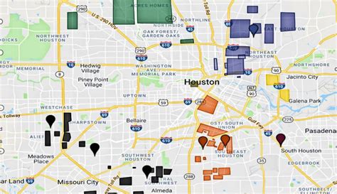 Map Of The Houston Hoods Gangs Sets And Ghetto Areas Map To Houston