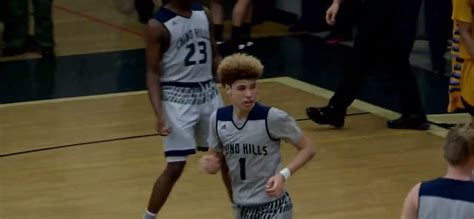 High School Sophomore LaMelo Ball Scores 92 Points in Single Game