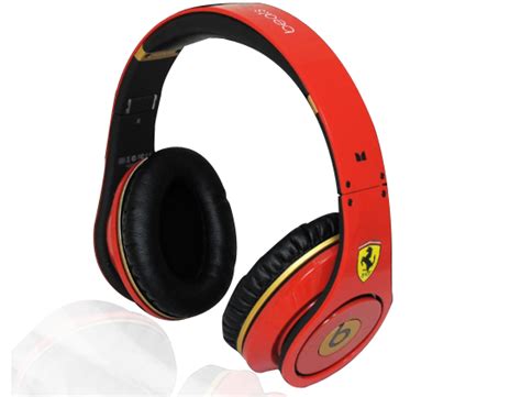Beats By Dr Dre Studio Ferrari Limited Edition Headphones Red Wholesale