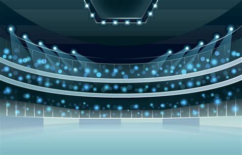 Ice Skating Rink Background 3704421 Vector Art At Vecteezy